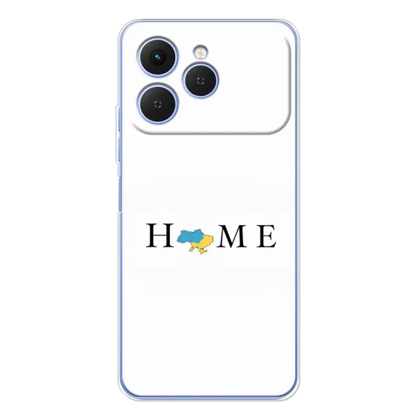 Чохол з принтом «Home» для TECNO Spark 40