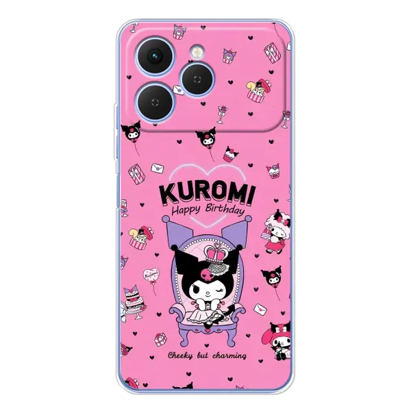Чехол с принтом «KUROMI» для TECNO Spark 40