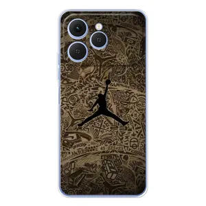 Чехлы для Tecno Spark 40 - с картинкой JORDAN (AlphaPrint) (Logo Jordan)