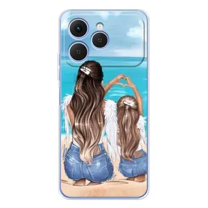 Чохол з друком для Tecno Spark 40 - (Мама з дитинкою) (AlphaPrint) (Мама з донькою)