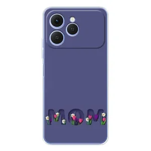 Чехол с принтом «Мама в цветах» для TECNO Spark 40