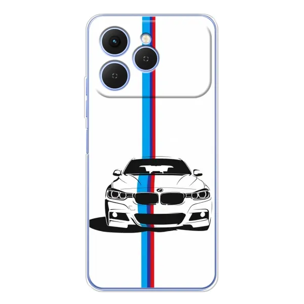 Чохол з принтом «Машина БМВ» для TECNO Spark 40