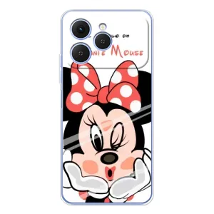 Міккі Маус чохол для Tecno Spark 40 (AlphaPrint - Мультяшні) (Маус Мінні)