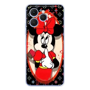 Чехол Disney Mouse Tecno Spark 40 (PREMIUMPrint) (Минни Маус ЛВ)