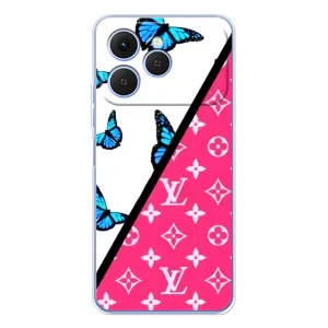 Брендновые Чехлы для Tecno Spark 40 - (PREMIUMPrint) (Мода LV)