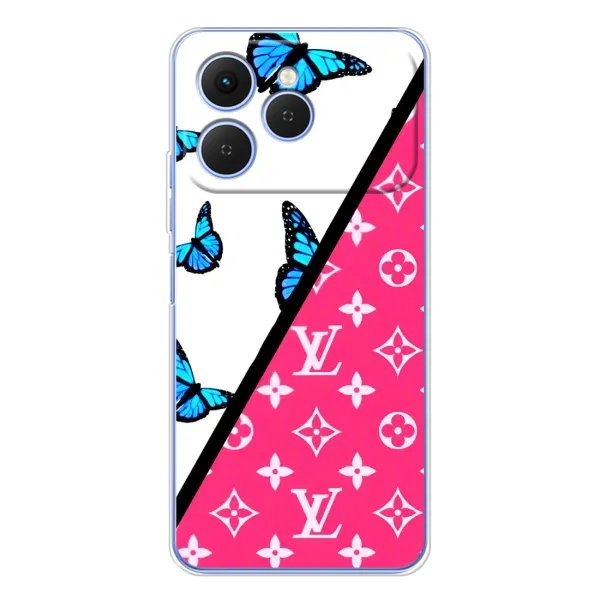 Чохол з принтом «Мода LV» для TECNO Spark 40