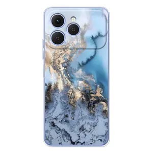 Мраморный чехол на Tecno Spark 40 (VPrint) (Нежный мрамор)