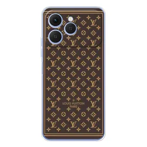 Чехлы Луи Витон для Tecno Spark 40 (AlphaPrint - LOUIS VUITTON) (обои LV)