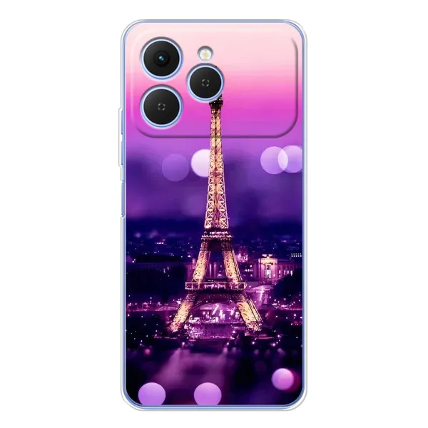 Чохол з принтом «Париж Башня» для TECNO Spark 40
