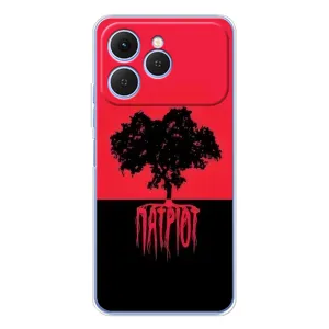 Украинские Чехлы для Tecno Spark 40 с картинкой УПА (AlphaPrint)
