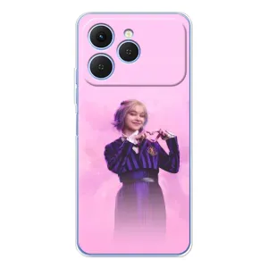 Чохол з дизайном Венздей 2 на Tecno Spark 40 (Яскрава Енід Венздей)