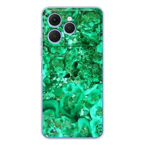 Мраморный чехол на Tecno Spark 40 (VPrint) (Салатный Мрамор)