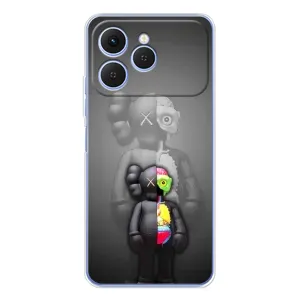 Чехлы для Tecno Spark 40 - Bearbrick Louis Vuitton (PREMIUMPrint)