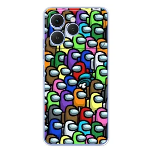 Чохли Амонг Ас для Tecno Spark 40 (AlphaPrint) (Убитий)