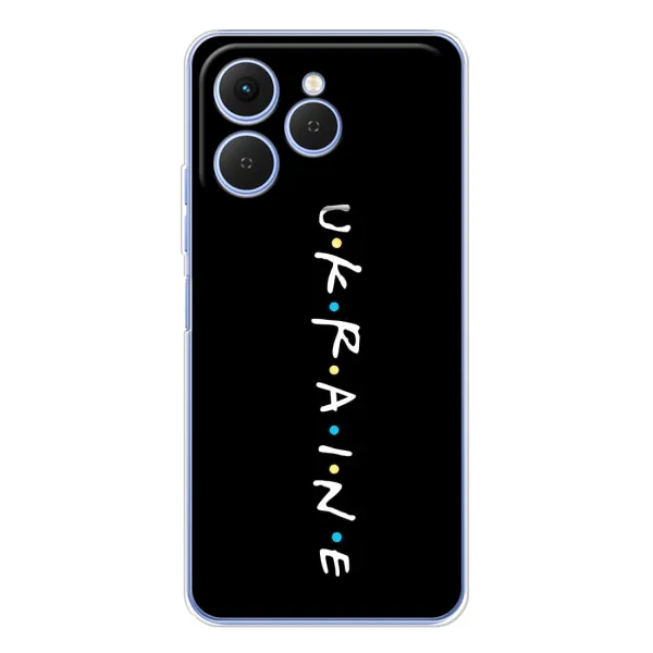 Чехол с принтом «ukraine» для TECNO Spark 40