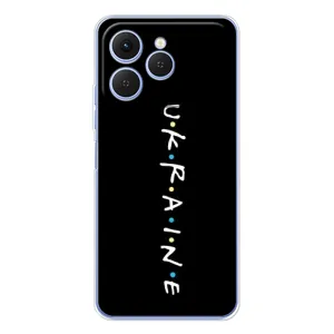 Украинские Чехлы для Tecno Spark 40 с картинкой УПА (AlphaPrint) (UKRAINE)