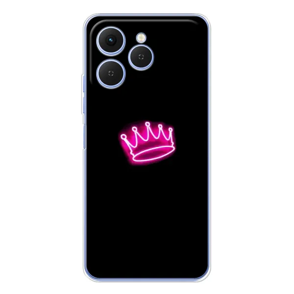 Чохол з принтом «Яскрава корона» для TECNO Spark 40