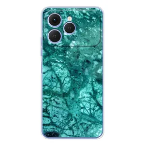 Мраморный чехол на Tecno Spark 40 (VPrint) (Зеленый мрамор)