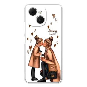 Чохол з друком для TECNO Spark 40C - (Мама з дитинкою) (AlphaPrint) (Донька і мама)