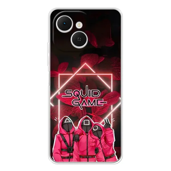 Чохол з принтом «Охоронці Гра кальмара» для TECNO Spark 40C Чохол з принтом «Охоронці Гра кальмара» для TECNO Spark 40C