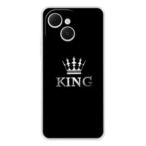 Чехол с Короной Телефон можно записать как: ТЕКНО Спарк 40С. - (AlphaPrint) (KING)