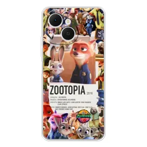 Чехол Зоотрополіс на TECNO Spark 40C