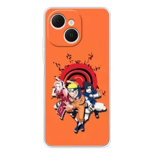 Naruto Anime Чохли для ТЕКНО Спарк 40С (AlphaPrint) (команда Наруто)