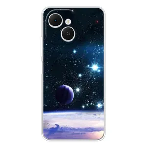 Космічні Чохли для ТЕКНО Спарк 40С (VPrint) (Космічний вид)