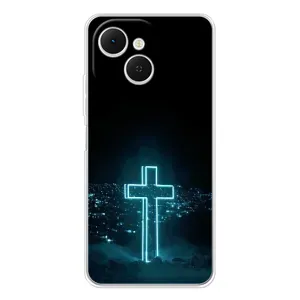 Християнські Чохли для TECNO Spark 40C (AlphaPrint) (Хрест і місто)