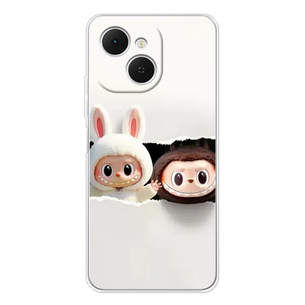 Чехол с принтом «Лабубу» для TECNO Spark 40C