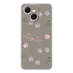 Чехол с рисунком кот на TECNO Spark 40C