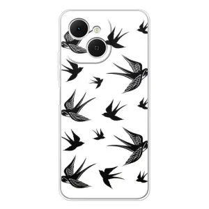 Чохол з пташками на TECNO Spark 40C (VPrint) (Ластівки)