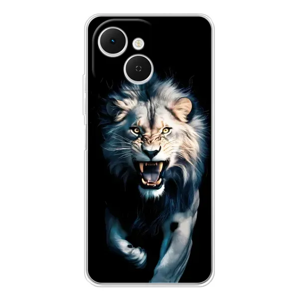 Чехол с принтом «Лев в темноте» для TECNO Spark 40C