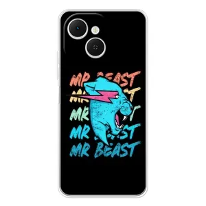 Чохли Містер Біст для ТЕКНО Спарк 40С (logo Mr beast)