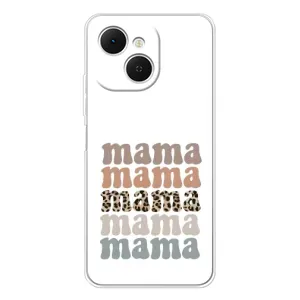 Чохли для мами на TECNO Spark 40C (Текстовий колаж мама)