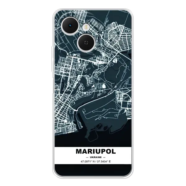 Чехол с принтом «Мариуполь» для TECNO Spark 40C