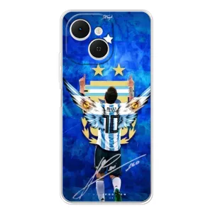 Чохли для TECNO Spark 40C (Leo чемпіон) (AlphaPrint) (Мессі збірна)