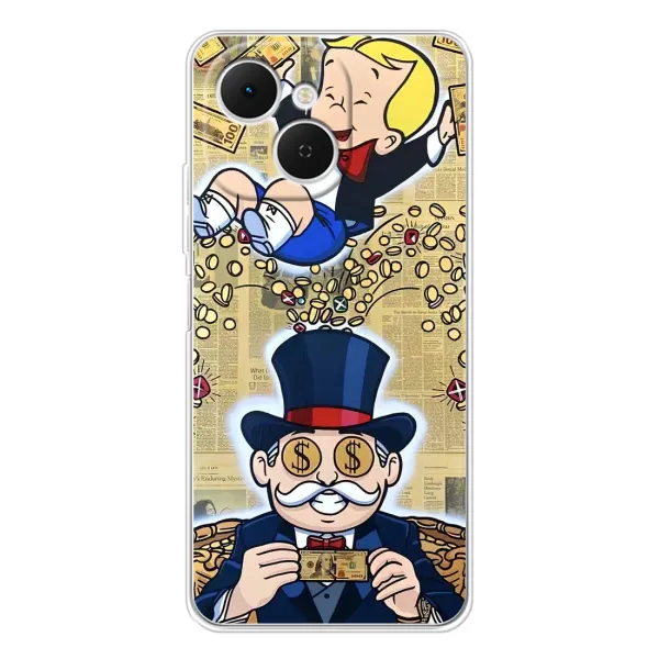 Чохол з принтом «Монополія Мен» для TECNO Spark 40C