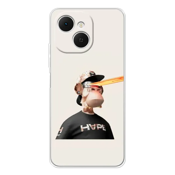 Чохол з принтом «мавпа NFT в окулярах» для TECNO Spark 40C