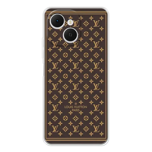Чохол з принтом «шпалери LV» для TECNO Spark 40C