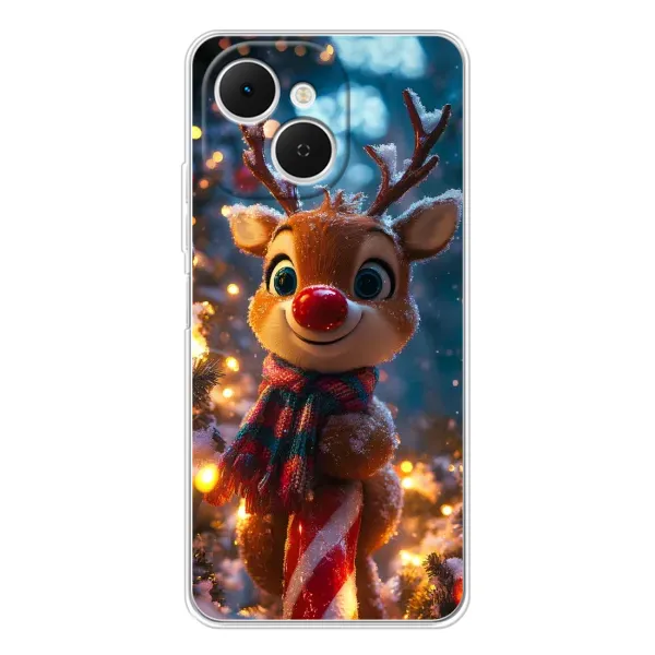 Чохол з принтом «Олень з шарфом» для TECNO Spark 40C Чохол з принтом «Олень з шарфом» для TECNO Spark 40C