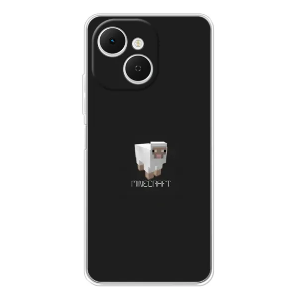 Чехол с принтом «Овечка Майнкрафт» для TECNO Spark 40C