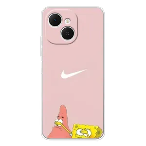 Чехол с принтом «Патрик и Губка» для TECNO Spark 40C
