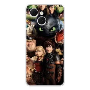 Чохол як приборкати дракона на TECNO Spark 40C (Персонажі дракона)