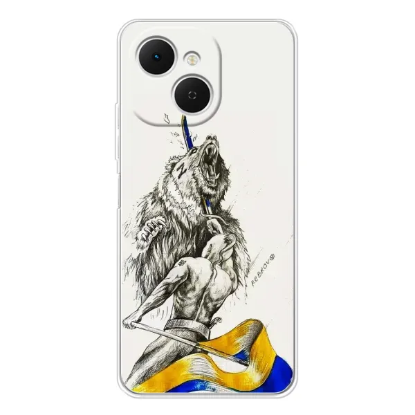 Чохол з принтом «Перемога» для TECNO Spark 40C