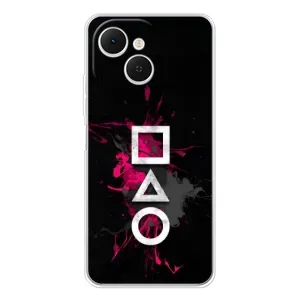 Чехол Гра в кальмара для TECNO Spark 40C (Символы Игра кальмара)
