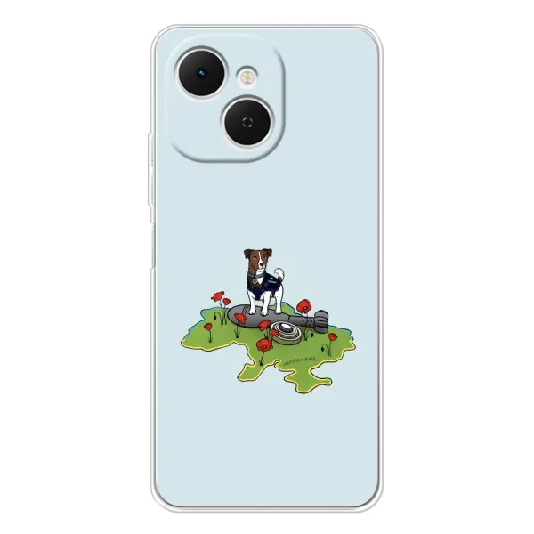 Чехол с принтом «Сапер Пес» для TECNO Spark 40C