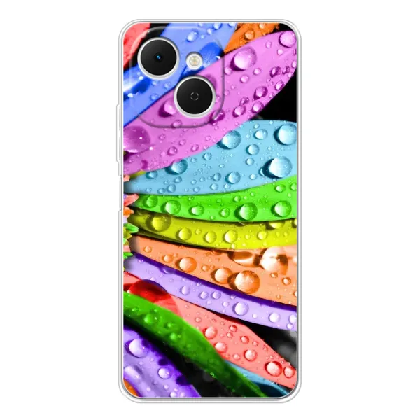 Чехол с принтом «Семицветик» для TECNO Spark 40C