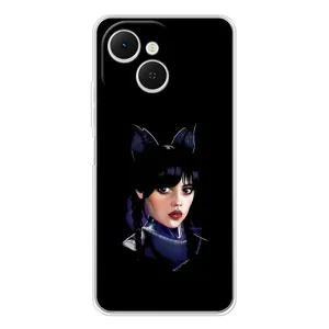 Чохли Венсдей на TECNO Spark 40C Уенсдей (AlphaPrint) (серйозна Венздей)