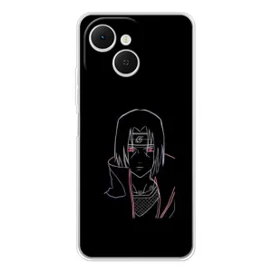 Чохли на тему: Ітачи Учіха для TECNO Spark 40C (AlphaPrint) (силует Ітачі)